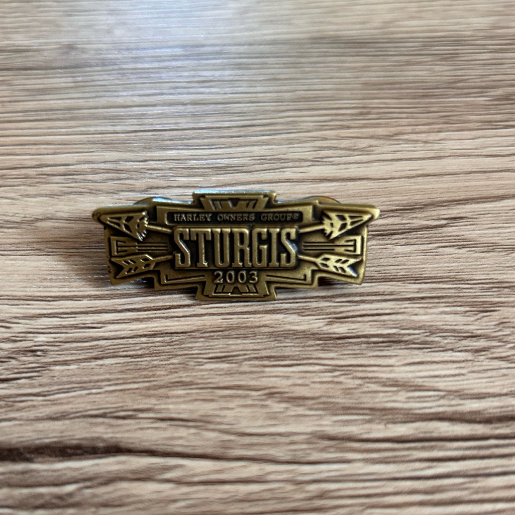 Harley Owners Group Sturgis 2003 Pin Pinback Button